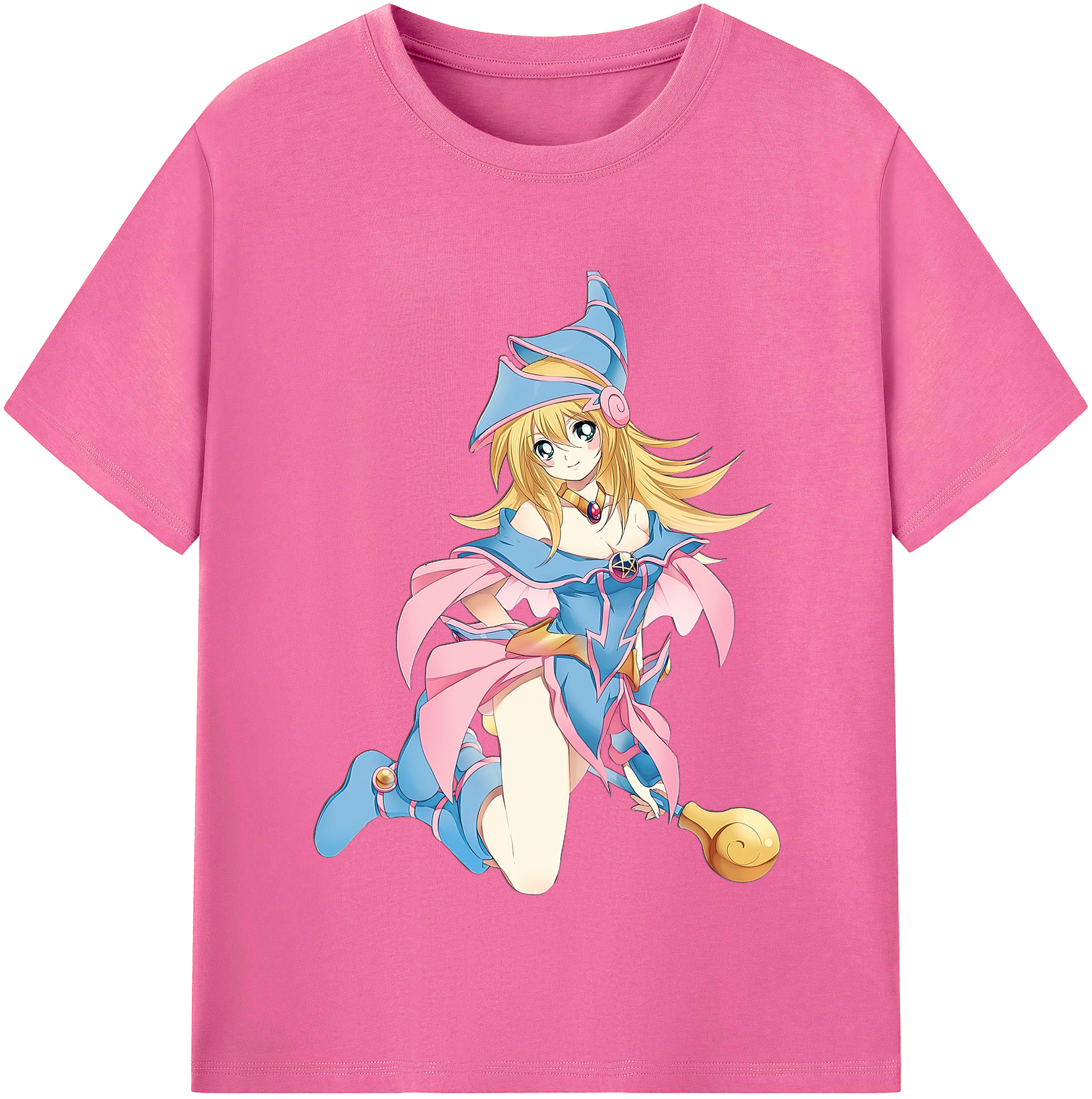 （画像用） 遊☆戯☆王 Yu-Gi-Oh! レディースカジュアルプリントTシャツ（綿100％）